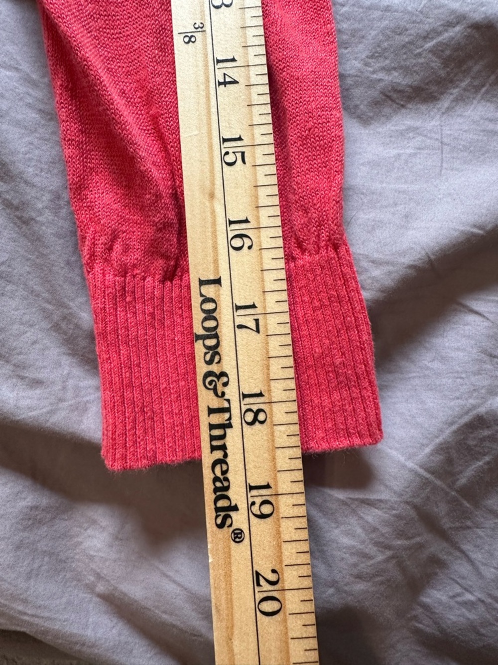 Tommy Bahama Lea Open Cardigan Women Small Coral Pink Linen Summer Lightweight - Picture 7 of 7